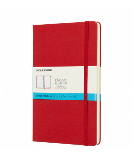 Moleskine Classic Notebooks Dotted Hard Large Scarlet Red Accessories