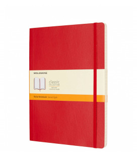 Moleskine Classic Notebooks Ruled Soft XL  Scarlet Red Accessories