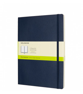 Moleskine Classic Notebooks Plain Soft XL  Sapphire Blue Accessories
