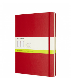 Moleskine Classic Notebooks Plain Hard XL  Scarlet Red Accessories
