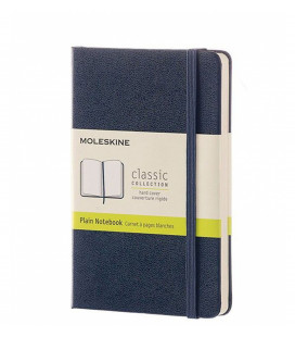 Moleskine Classic Notebooks Plain Hard Pocket  Sapphire Blue Accessories