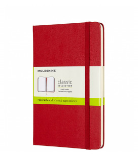 Moleskine Classic Notebooks Plain Hard Medium  Scarlet Red Accessories