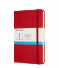 Moleskine Classic Notebooks Dotted Hard Medium  Scarlet Red Accessories
