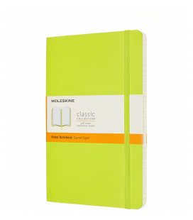 Moleskine Classic Notebooks Ruled Soft Large  Lemon Green Accessories