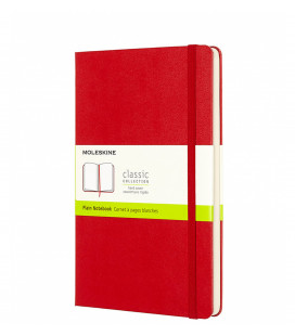Moleskine Classic Notebooks Plain Hard Large  Scarlet Red Accessories