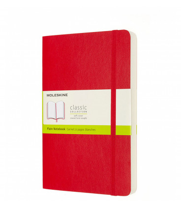 Moleskine Classic Notebooks Plain Soft Expanded Large  Scarlet Red Accessories