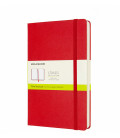 Moleskine Classic Notebooks Plain Hard Expanded Large Scarlet Red Accessories