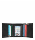 RFID-Blocking Leather Trifold Wallet