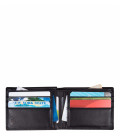 RFID-Blocking Leather Billfold Wallet
