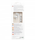 Metallic Earphones with In-Line Microphone & Remote Control