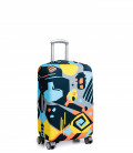 Wanderskye Reversible Luggage Cover - By the Pool (Small) Accessories