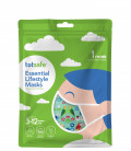 ESSENTIAL LIFESTYLE MASK- PARROT GREEN