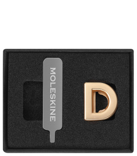 Moleskine Paper Accessories Charms Pindgold Na Gold