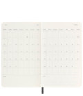 Classic Weekly Planner 2024 (LARGE) Soft 18-Month — Black [Notebook and Pads]