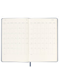 Classic Weekly Planner 2024 (LARGE) Hard 18-Month — Blue [Notebook and Pads]