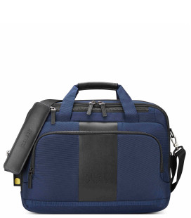 Wagram 2-CPT 15.6" Navy Satchel Bag