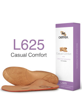 Women's Casual Comfort Posted Orthotics w/ Metatarsal Support