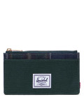 Herschel Oscar Large Cardholder Darkest Spruce Winter Plaid Wallet