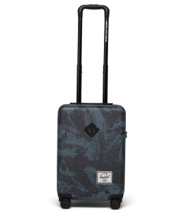 Herschel Heritage Hardshell Carry On Luggage Steel Blue Shale Rock Luggage