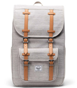 Herschel Little America Mid-Volume Light Grey Crosshatch Backpack